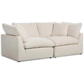 Stevie 2 Piece Sectional, Nomad Snow by Four Hands