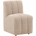 Marvin Gliding Dining Chair, Charlotte Camel, Set of 2