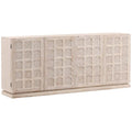 Harrison 4 Door Sideboard, White Wash