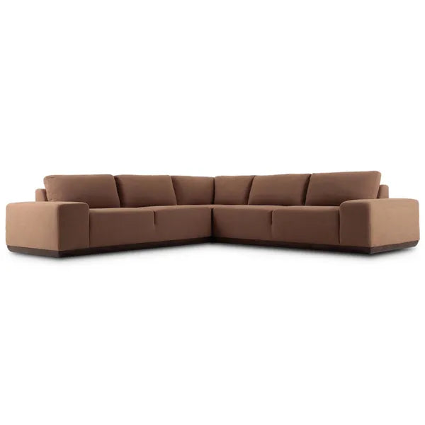 Isaiah 3 Piece Sectional, Savoy Ochre by Four Hands